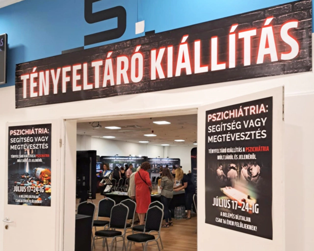 Odavágott a pszichiátriai bűnöknek a tényfeltáró kiállítás 